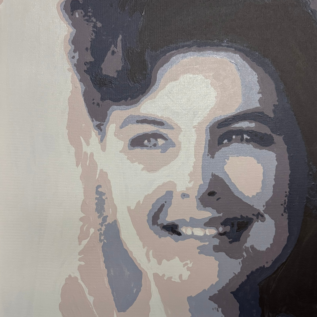 Poppin' Painting wedding commissioned